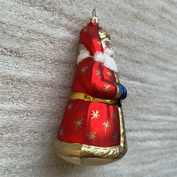 Christopher Radko Glass Christmas Ornament Ded Moroz Santa Red & Gold Robe - Picture 6 of 16